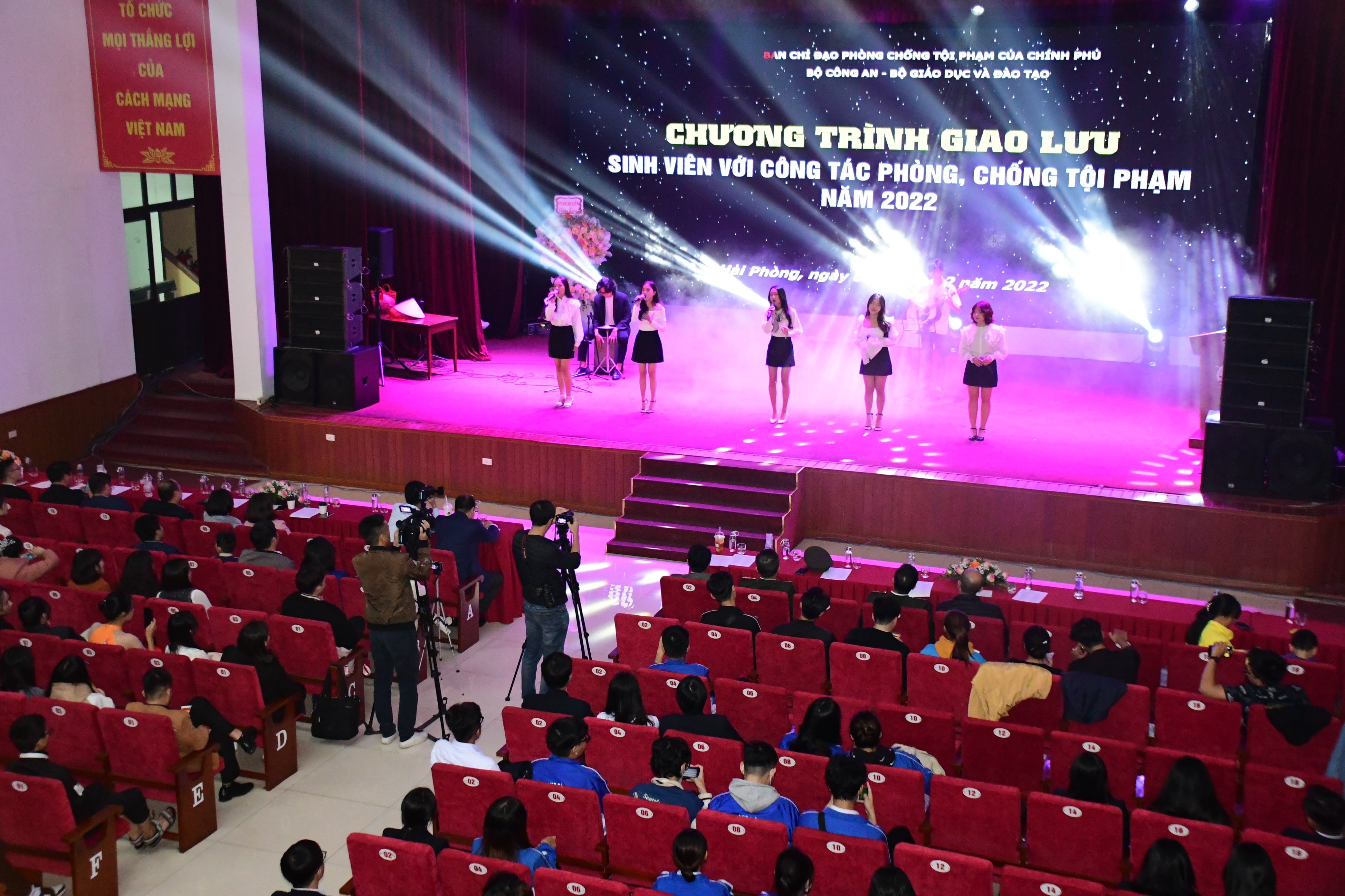 Gần 600 sinh viên tham gia Chương trình sinh viên với công tác phòng chống tội phạm.